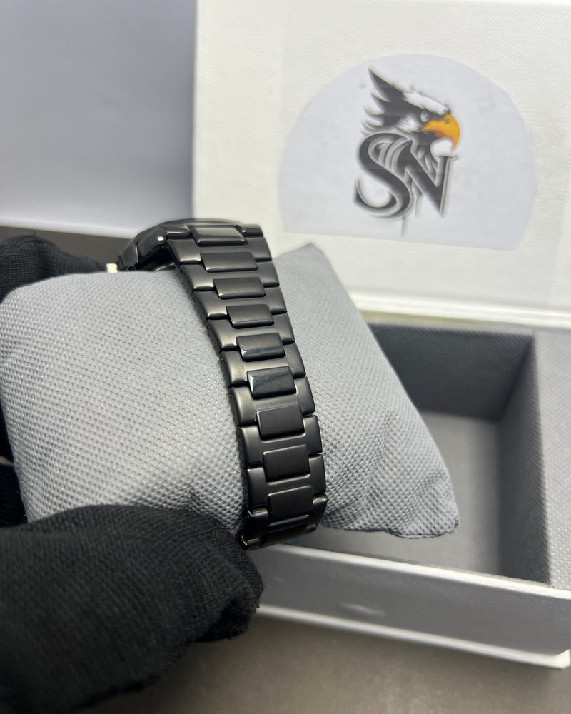 Patek Philippe Geneve black chain
