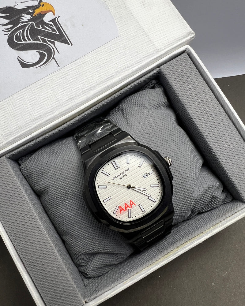 Patek Philippe Geneve black chain