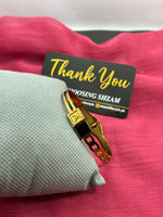 Elegant Gold Tone Cuff Bracelet