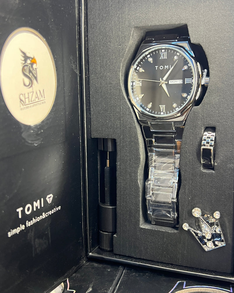 TOMI Luxury Stainless Steel Premium Gift Box Set