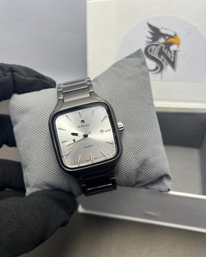 RADO Square Dial Black Chain