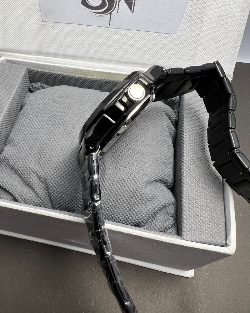 Patek Philippe Geneve black chain