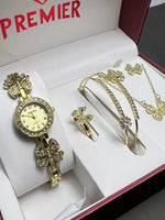 Premier Luxury Women’s Watch & Jewelry Gift Set