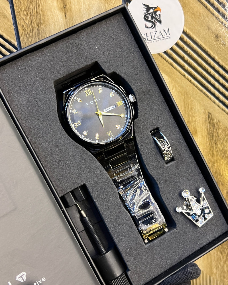 TOMI Luxury Stainless Steel Premium Gift Box Set