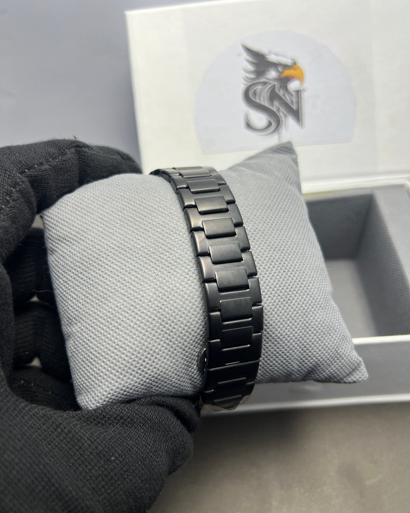 Patek Philippe Geneve black chain